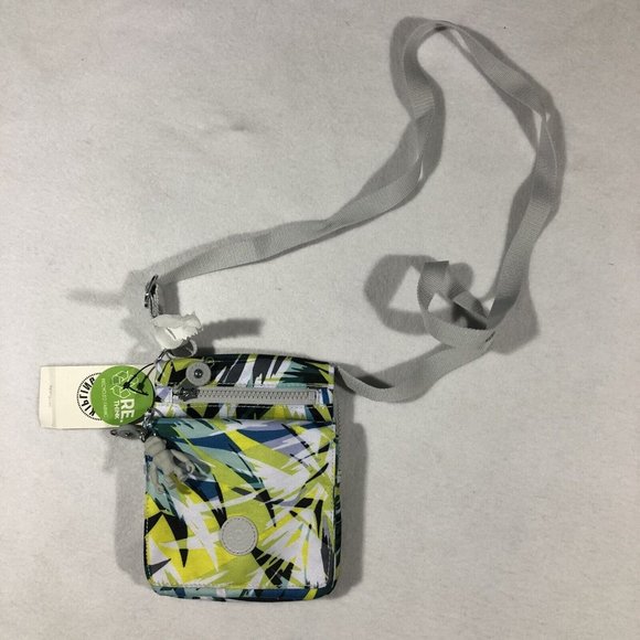 Kipling Handbags - NEW Kipling Womens Bright Palm Print Crossbody Bag Travel NWT